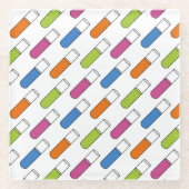 Prüfröhren Glasuntersetzer (Vorderseite)