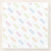 Prüfröhren Glasuntersetzer (Rückseite)