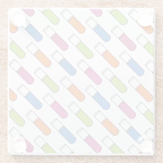 Prüfröhren Glasuntersetzer (Rückseite)