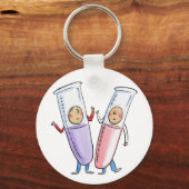 Prüfröhren Schlüsselanhänger (Vorderseite)