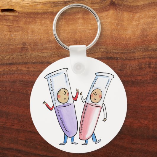 Prüfröhren Schlüsselanhänger (Vorderseite)