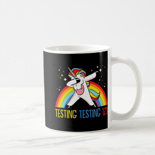 Prüfung 123 Niedlicher Test Tag 2 Kaffeetasse (Rechts)