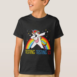 Prüfung 123 Niedlicher Test Tag 2 T-Shirt
