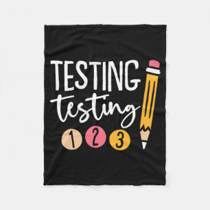 Prüfung 123 Niedlicher Test Tag 3 Fleecedecke