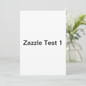 Prüfung 1 save the date (Stehend Vorderseite)