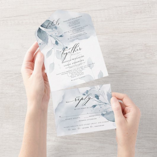 Prüfung All In One Einladung (Abreißen)