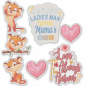 Prüfung Aufkleber (Vorderseite)