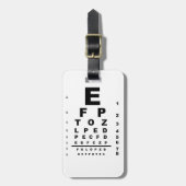 Prüfung der Augendiagramme Gepäckanhänger (Vorderseite vertikal)