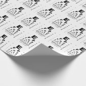 Prüfung der Augendiagramme Geschenkpapier (Ecke)