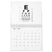 Prüfung der Augendiagramme Kalender (Mär 2027)