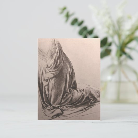 Prüfung der Draperie Postkarte (Stehend Vorderseite)