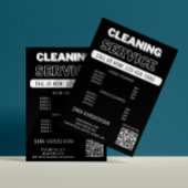 Prüfung der Reinigungsdienste für die Zimmerpreisb Flyer