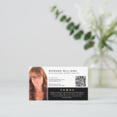 Prüfung des QR-Codes für Notare Visitenkarte (Stehend Vorderseite)