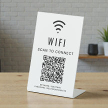 Prüfung des QR-Codes für WiFi-Verbindungen
