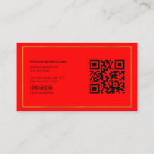 Prüfung des QR-Codes für YOUTUBE-Channel-Werbung Visitenkarte (Rückseite)