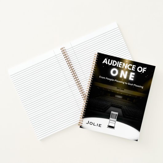 Prüfung eines Personalisierten Namens Notizblock (Innenseite)