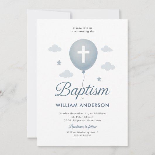 Prüfung Einladung (Vorderseite)