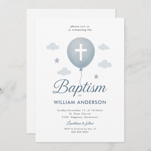 Prüfung Einladung (Vorne/Hinten)