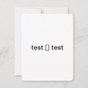 Prüfung Feiertagskarte