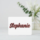 Prüfung Feiertagskarte (Stehend Vorderseite)