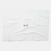 Prüfung Geschirrtuch (Horizontal)