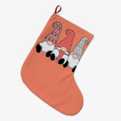 Prüfung Großer Weihnachtsstrumpf (Vorderansicht (hängend))