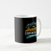 Prüfung Invigilator Phantastisch Job Beruf Kaffeetasse (VorderseiteRechts)