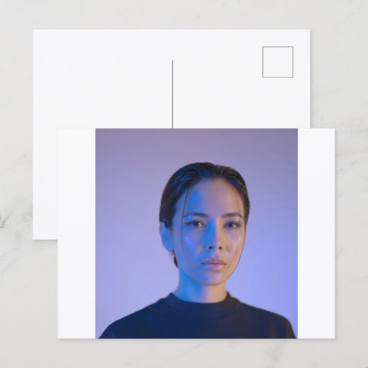 Prüfung Postkarte (Vorne/Hinten)