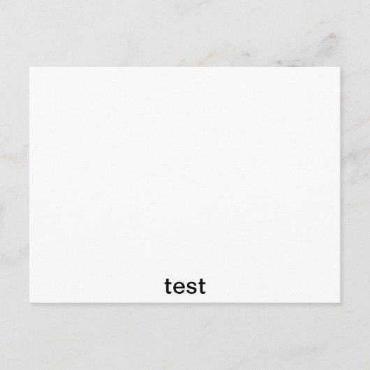 Prüfung Postkarte (Vorderseite)