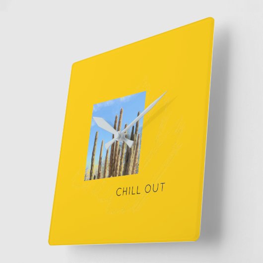 Prüfung Quadratische Wanduhr (Winkel)