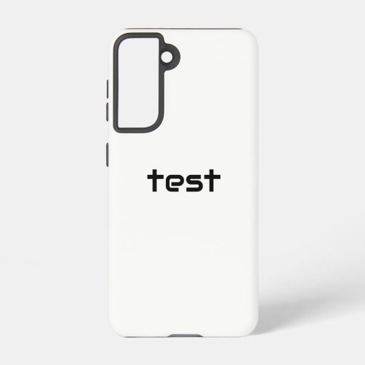 Prüfung Samsung Galaxy Hülle (Rückseite)