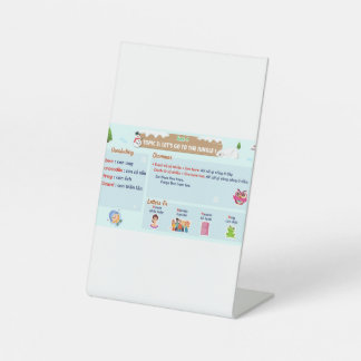 Prüfung Sockelschild