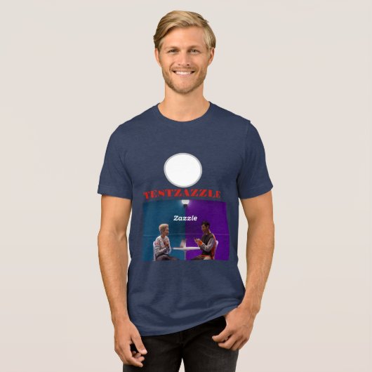 Prüfung Tri-Blend Shirt (Vorderseite voll)