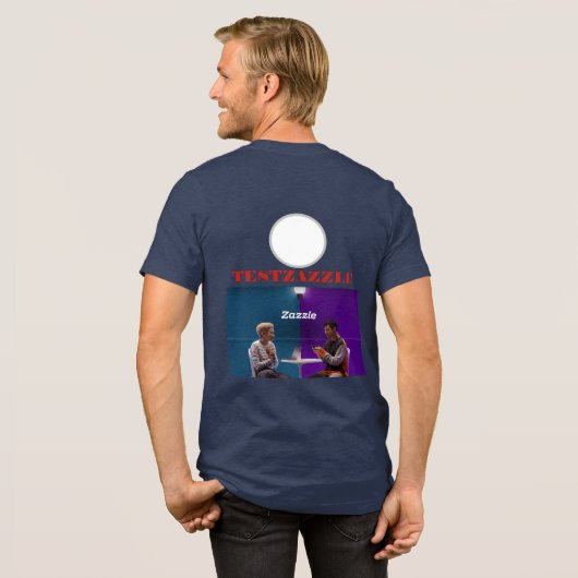 Prüfung Tri-Blend Shirt (Rückseite voll)