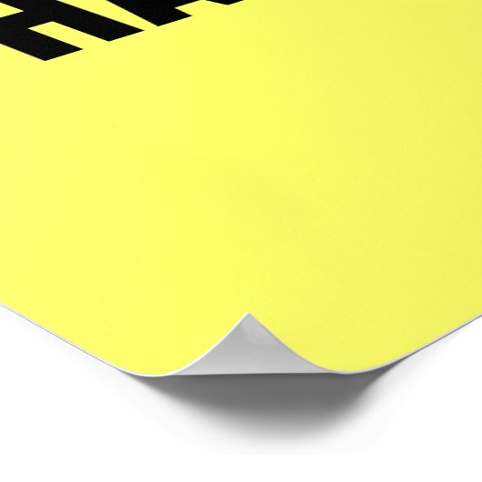 Prüfung? Was für eine Prüfung? Poster (Ecke)