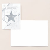 Prüfungen Übergeben Silver/Gold Foil Glückwunschka Folienkarte (Anzeige)