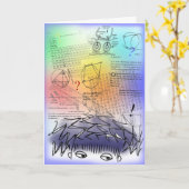 Prüfungs-Zeit!! Karte (C20) (Gelbe Blume)