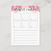 Prüfvorrichtungs-Karte - Lippenstift-Muster-Karte Visitenkarte (Vorderseite)