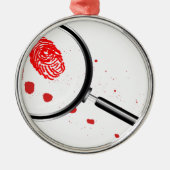 Prufying Glass Ornament Aus Metall (Vorne)