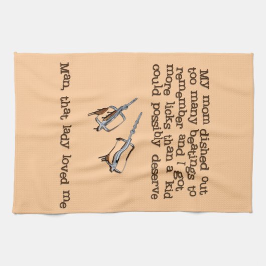 Prügel Küchentuch (Horizontal)