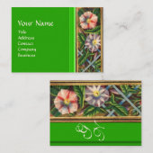 PRUNGLORIE-MONOGRAMM VISITENKARTE (Vorne/Hinten)