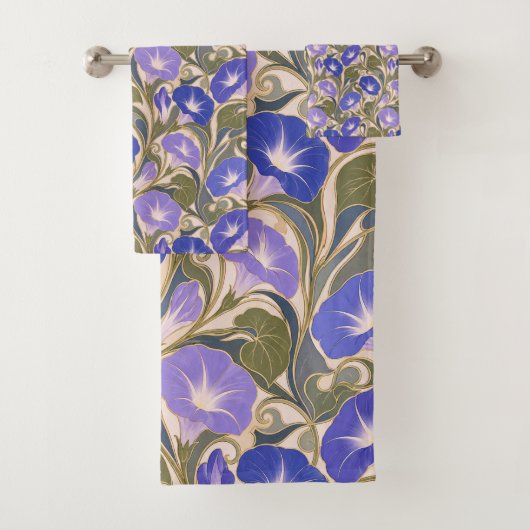 Prunkwinde Art Nouveau Badhandtuch Set (Insitu)