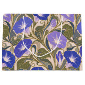 Prunkwinde Art Nouveau Große Geschenktüte (Vorderseite)