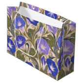 Prunkwinde Art Nouveau Große Geschenktüte (Vorderseite Schrägansicht)