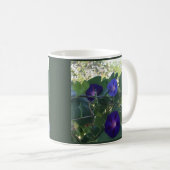 Prunkwinde-Kaleidoskop Kaffeetasse (VorderseiteRechts)