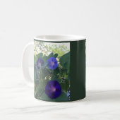 Prunkwinde-Kaleidoskop Kaffeetasse (Vorderseite Links)