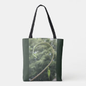 Prunkwinde mit Doppelbild und Ranke Tasche (Rückseite)