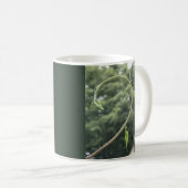 Prunkwinde Ranke und Blatt Kaffeetasse (VorderseiteRechts)