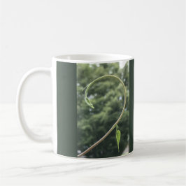 Prunkwinde Ranke und Blatt Kaffeetasse