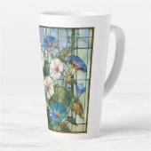 Prunkwinde und Mondblume Buntglas Milchtasse (Rechte Ecke)